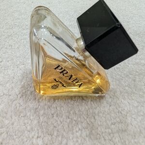 Prada Amber Fragrance Bottle with Black Cap